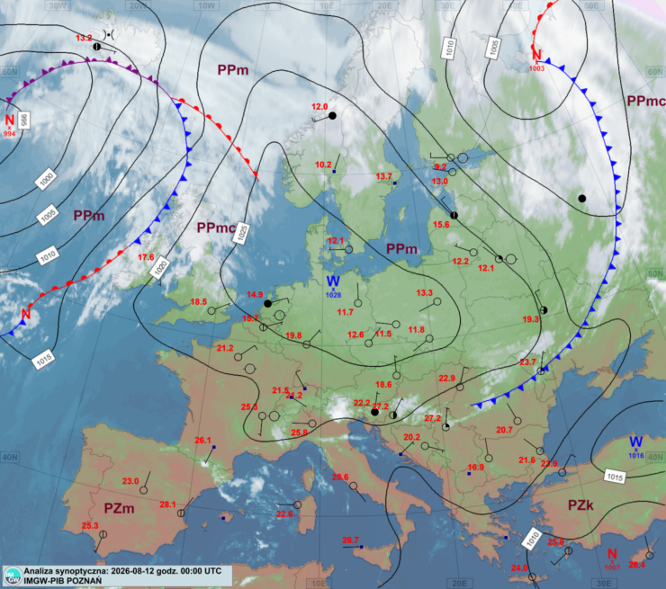 Mapa synoptyczna